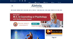 Desktop Screenshot of aleteia.org